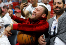 Conor McGregor's Controversial Knockout of Miami Heat Mascot at NBA Finals Sparks Outrage