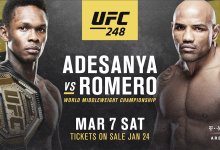 UFC 248 Fight Card: Adesanya vs. Romero And More