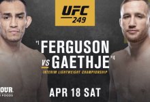 UFC 249 card announced, Dana White searching for venue
