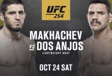 Islam Makhachev out of UFC Fight Night 182, cites injury